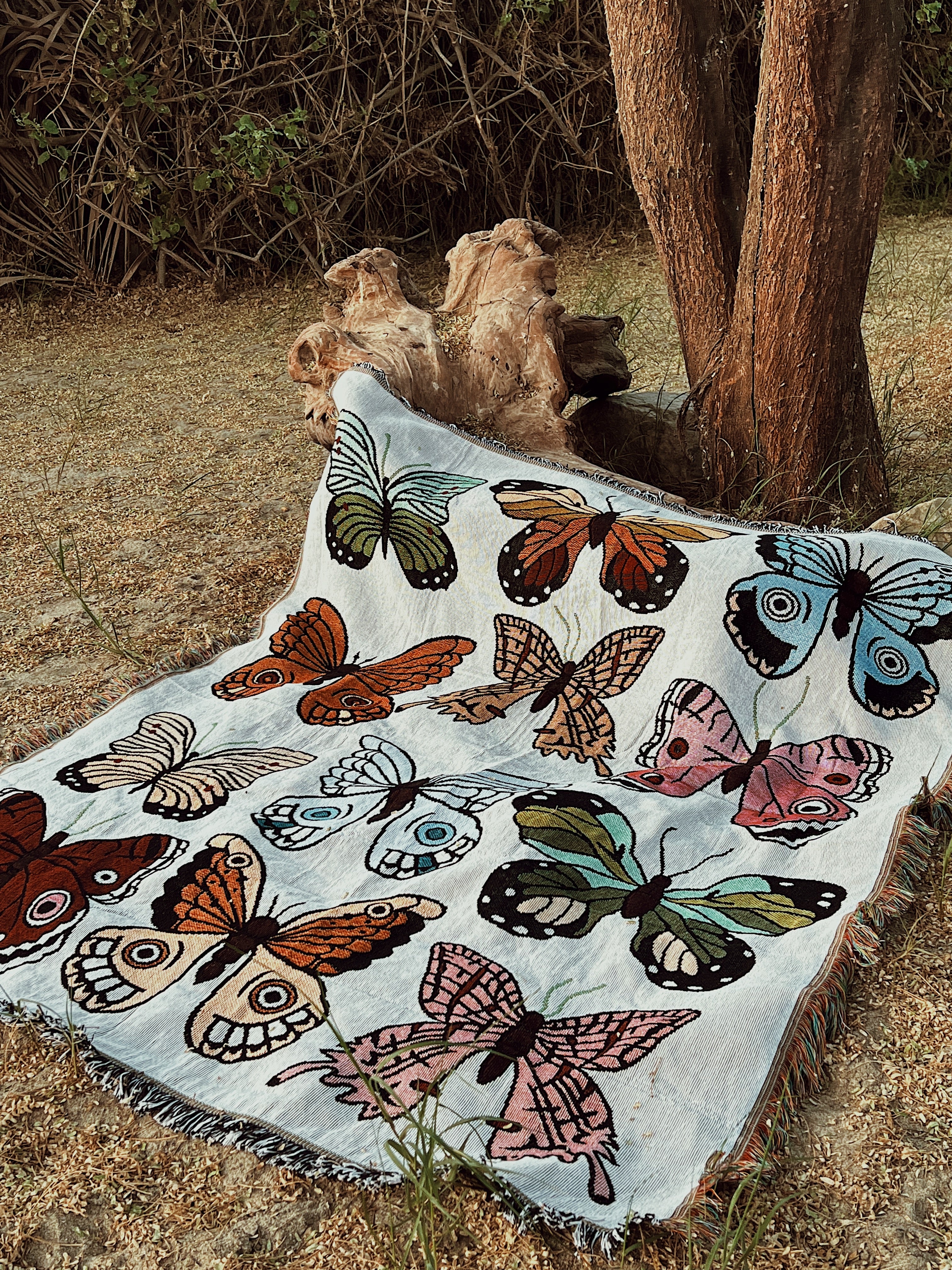 Cali Blanket “Butterfly Garden”